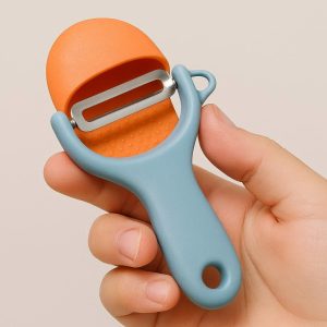 Safety Guard Peeler with Finger Protection for Kids and Beginners