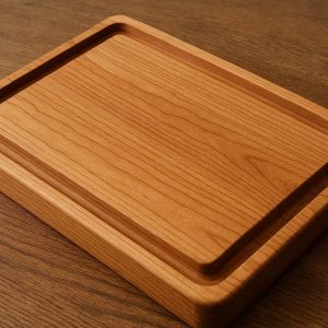 Reversible Juice Groove Cutting Board with Deep Grooves