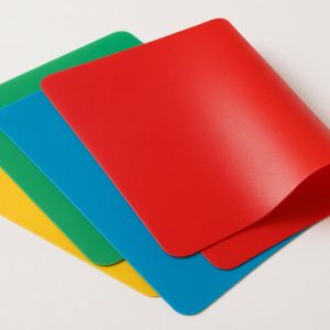 Thin Flexible Plastic Cutting Mats for Easy Storage and Cleanup
